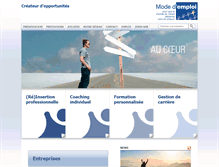 Tablet Screenshot of modedemploi.ch